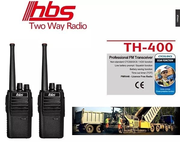 HBS-TH400 Lisanssız El Telsizi